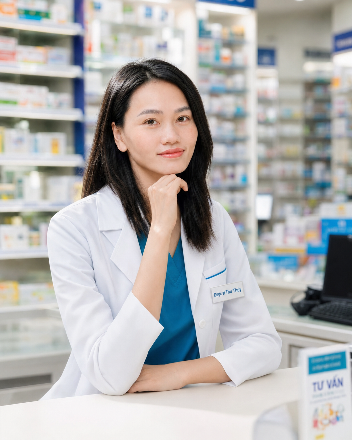 Dược sĩ Thu Thủy tại nhà thuốc — người đồng hành chuyên môn cho dược sĩ