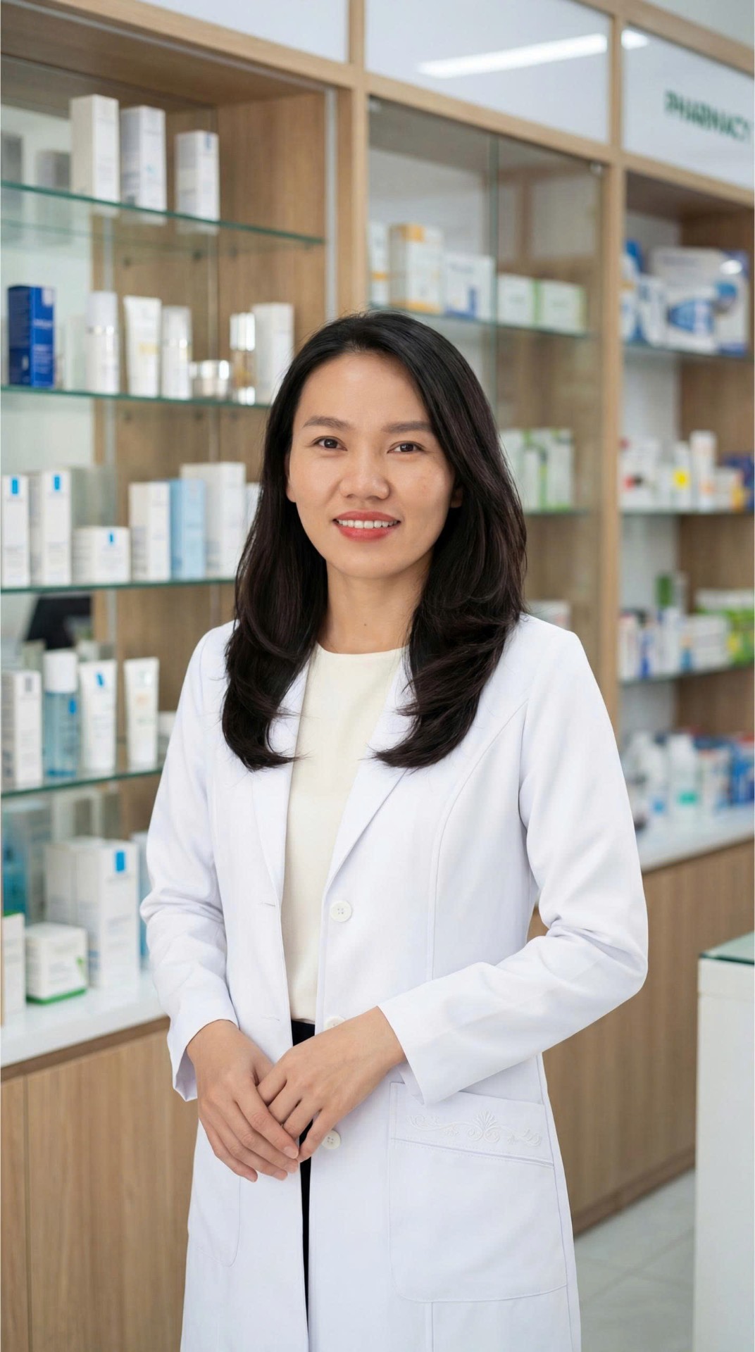 Dược sĩ Thu Thủy tại nhà thuốc — người đồng hành chuyên môn cho dược sĩ